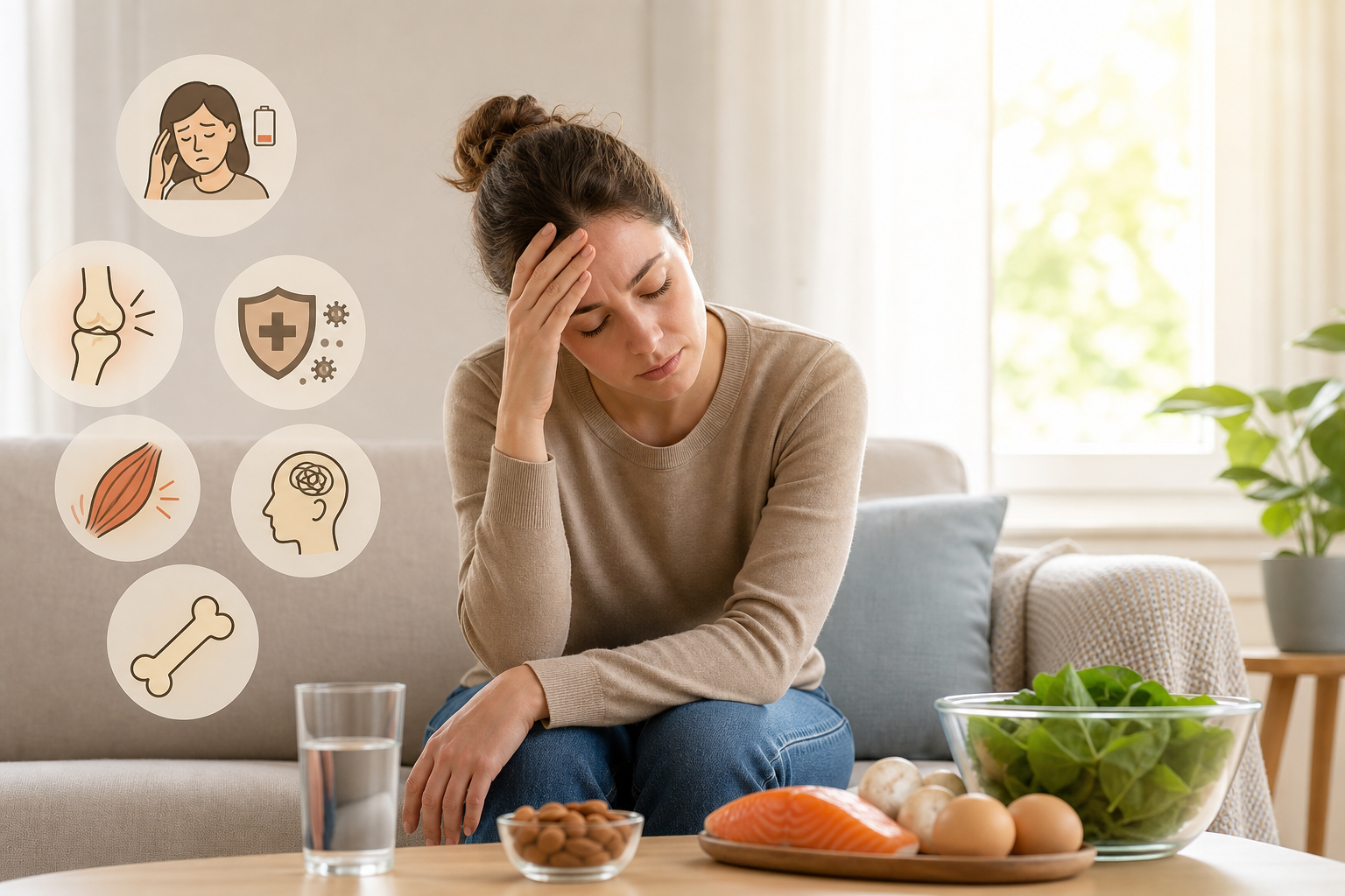 D Vitamini Eksikliği Belirtileri Nelerdir? Kimler Daha Fazla Risk Altında?